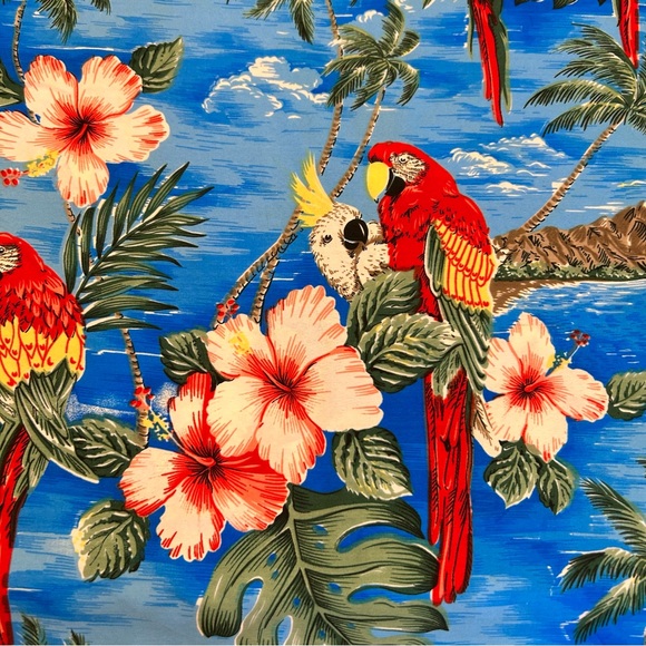 NWOT Beach Blue Hawaiian‎ Sarong Wrap - Picture 8 of 9